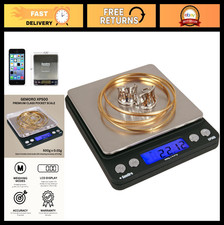 GemOro Platinum XP500 | Jewelers Pocket Scale | Countertop Portable Scale with D picture