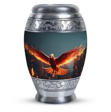 Eternal Anger - Angry Red Phoenix Keepsake for Cherished Memories picture