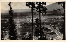G28/ Libby Montana RPPC Postcard 1914 Birdseye View Homes picture