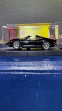 Bang Ferrari Dino 246 GTS 1/43 Black Diecast Model Rare Vintage picture