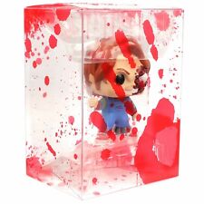 RED blood splattered box protector for 4 inch horror funko pops picture