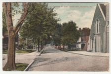 December 28 1908 N. Chestnut St Scottdale PA Hand Colored Collotype Postcard picture