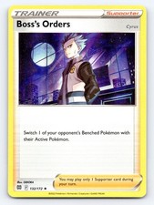 Boss's Orders 132/172 Holo Rare Brilliant Stars Pokemon Lightly Played picture