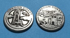 Oregon Coast Lighthouse/Sand Castle Token picture