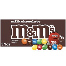 M&M'S Milk Chocolate Candy Movie Theater Box, 3.1 oz picture