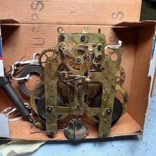 Antique Seth Thomas #89 Tambour Shelf Wall Clock Movement Parts Repair picture