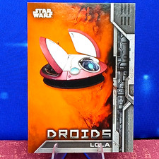 2023 Topps Star Wars Obi-Wan Kenobi #D-1 Droid Lola Orange Parallel  /50 picture