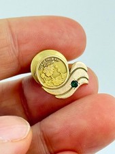 City Palm Bay FL Florida 1/10 10K Gold Filled CTO Pin Brevard County Space Coast picture