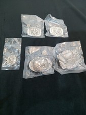 Lot Of 5 New/Vtg Military Buckles/Keychain - Mixed Lot picture