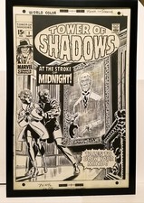 Tower of Shadows #1 by John Romita 11x17 FRAMED Original Art Poster Marvel Comic picture