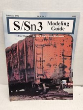 Vintage February 1996 S/Sn3 Modeling Guide Model Railroad Magazine picture