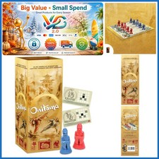 Onitama Two Player Strategy Board Game with Modular Cards & 5x5 Board picture
