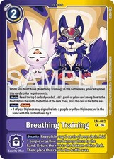Breathing Training [LM-062] Digimon Card Game [Limited Card Pack -Final Crest-] picture