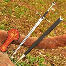 Anduril Narsil Sword Replica King Aragorn Lord of the Rings Stainless Steel US picture
