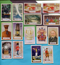 1924 GALLAHER LTD. THE REASON WHY? 15 DIFFERENT TOBACCO CARD LOT picture