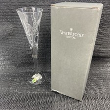 Waterford Wishes T/Flute Happy Anniversary Champagne New With Tag 139905 picture