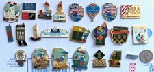 Lot Of 23 AT&T/Bellsouth 1996 Atlanta Olympic Games Collector Pins Rare Phones picture