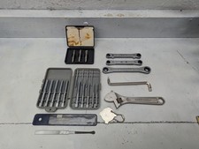 NOS VINTAGE CRAFTSMAN TOOLS METRIC TAP SET, RATCHETING BOX END WRENCHES, USA MAD picture