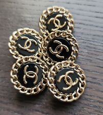 Lot of 5pcs Chanel Vintage Buttons and Zipper Pulls picture