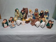 Vintage 20 Piece Eddie Walker Large Nativity Set for Midwest of Cannon Falls picture