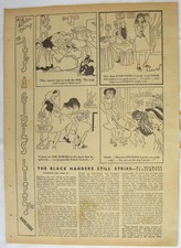 Vintage 1943 IT'S A GIRLS LIFE by Hilda Terry Newspaper Cartoon Comic Strip picture