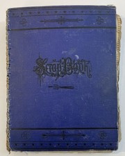 19th Century Scrapbook With WH Jackson Photos Victorian Paper picture