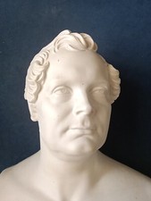 KPM Mid-19th Century Bavarian King Ludwig Bust Large White picture