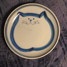 Vintage Takahashi Ceramic San Francisco/Japan Blue Cat What-Not Dish picture