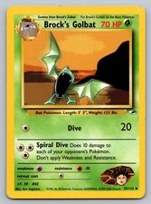 Gym Heroes #039/132 Brock's Golbat picture