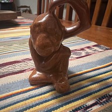 Metlox Miniature’s  Sitting Pottery Chimpanzee  picture