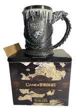 Official HBO 2017 Game of Thrones House Stark Winter is Coming Tankard Mug 14cm picture