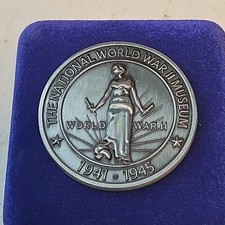 THE NATIONAL WORLD WAR II MUSEUM 1941-1945 Vintage Coin Member Token 2