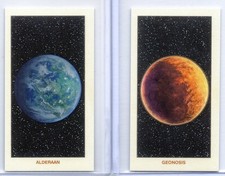 2022 Topps Star Wars T206 206 Wave 2 PLANETS SP Lot ALDERAAN & GEONOSIS picture