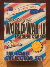 1992 Pacific World War II 110 Card Collector Set 50th Anniversary Trading Cards picture