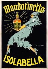 🎨 Mandarinetto Isolabella Poster by M. Dudovich - Vintage 1920s - 24x36” picture