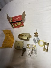Yale Springlatch Door Lock #040 - Vintage Lock- Original Box, New Old Stock picture