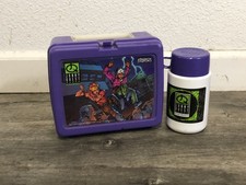 Vintage 1996 Jonny Quest Real Adventures Plastic Lunchbox With Thermos picture