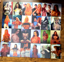 Set 1 & 2 1990s Lenticular Moving Motion Flesh XXX Cards Mike Tyson Hulk,Redman picture