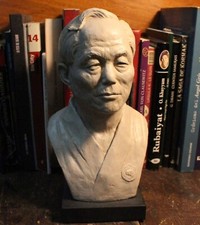 CHOI HONG-HI TAEKWONDO BUST figure TAEKWON-DO martial arts KARATE KOREAN  ITF fx picture