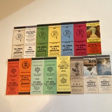 Vintage Match Covers 1954-1972 (Lot Of 15) picture