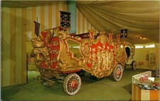 Sarasota FL Ringling Circus Museum Five Graces Bandwagon Postcard picture