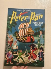 Vintage UNCUT 1952 Walt Disney’s Peter Pan Punchout Book (No. 211225) Whitman picture