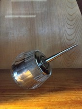Korex ? Vintage Mid Century Crystal Electro Match Table Top Lighter picture