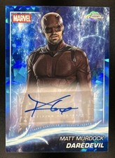 2025 Topps Chrome Marvel Studios Sapphire Charlie Cox auto Daredevil: Born Again picture