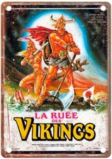 Erik Conqueror Vintage Movie Poster Old Retro Look Metal Sign MP1492 picture