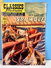 Classics Illustrated: Jack London's Sea Wolf #85 Gold Key 1951 picture