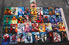 2023 Fleer Ultra Wolverine Green Parallels Base 37-Card Lot picture