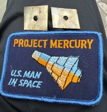 2 Flown Gemini 4 Items From Early Rocket Tech + Rare Mercury Patch picture
