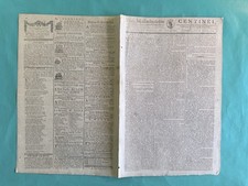 1788 Massachusetts Centinel Nov 29 Newspaper 1st Fed Elections Benjamin Rush picture