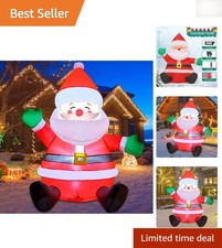 Christmas Inflatable 5 FT Santa Claus with Waterproof Fan - Easy Setup & Storage picture